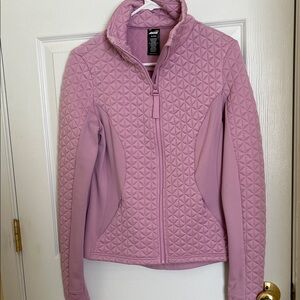 Avia Women's Light Purple Quilted Puffer Jacket